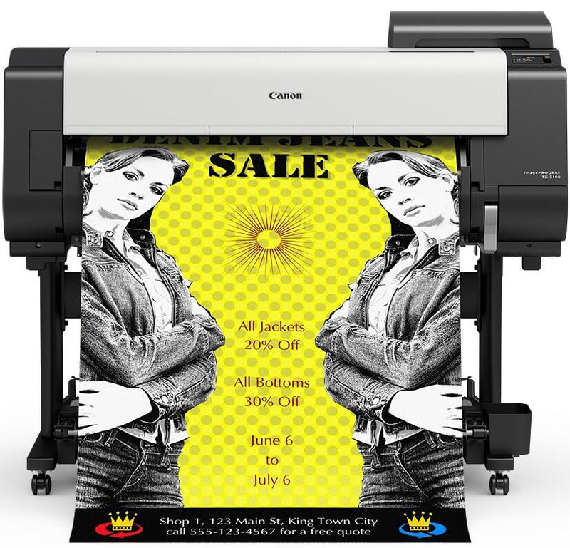 Canon imagePROGRAF TX-3100 Großformatdrucker inkl. Stand 91,4 cm (36')