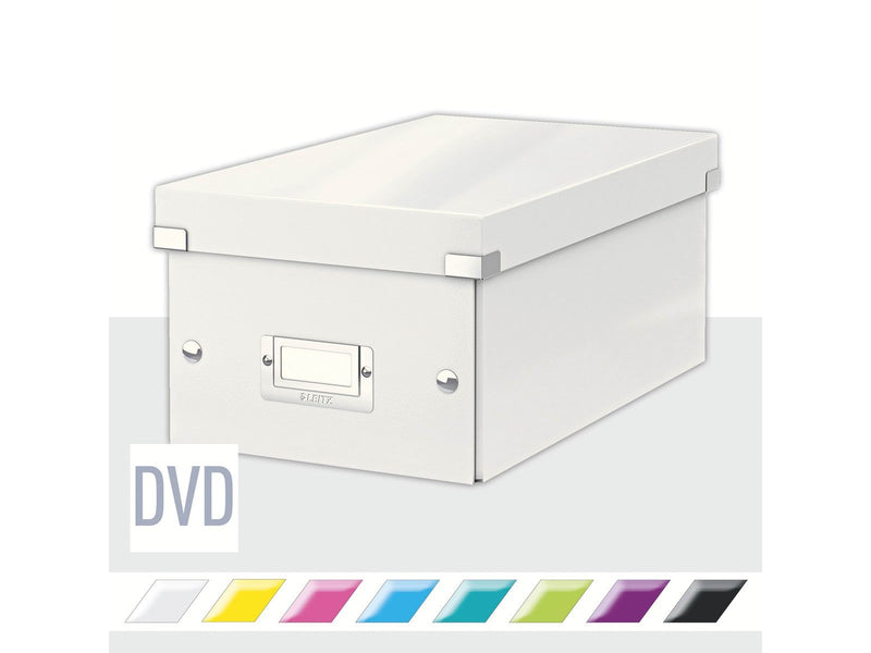 Leitz  Click & Store WOW DVD Aufbewahrungsbox Weiß