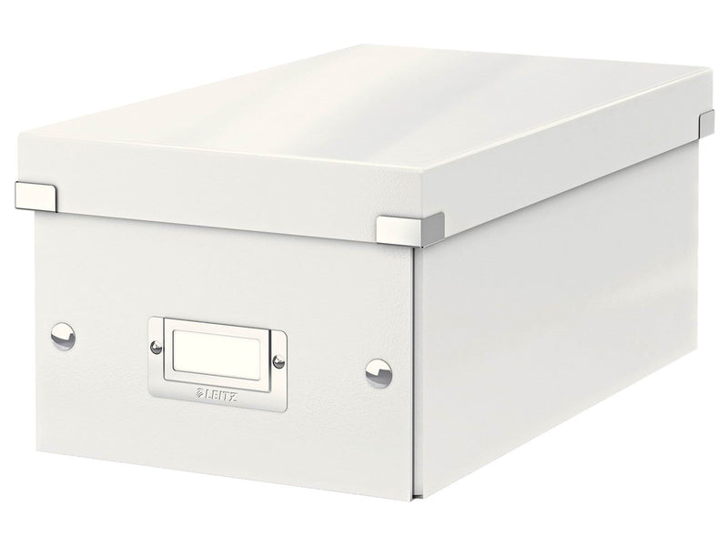 Leitz  Click & Store WOW DVD Aufbewahrungsbox Weiß