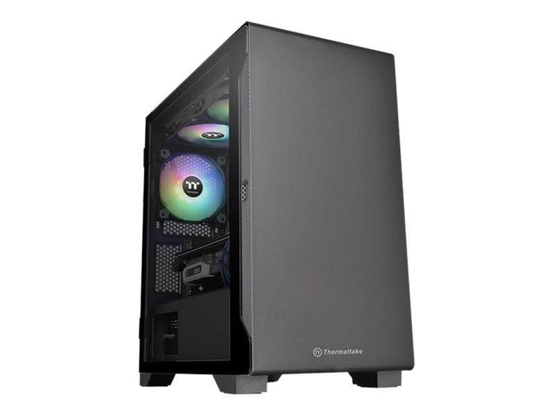 Thermaltake S100 TG - Gehäuse - Tower - Schwarz