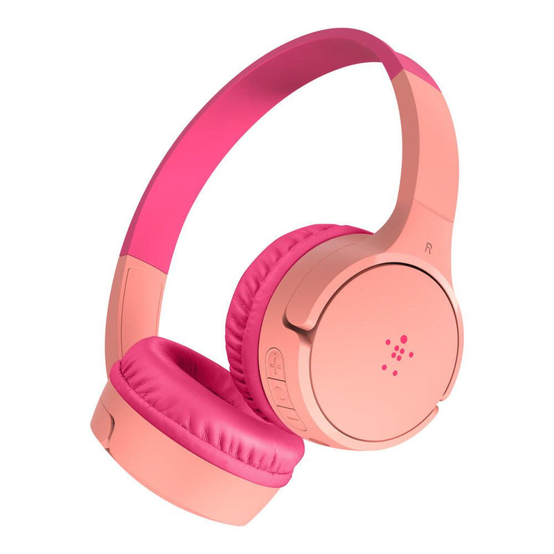 Belkin SoundForm Mini - On-Ear Kopfhörer für Kinder, pink