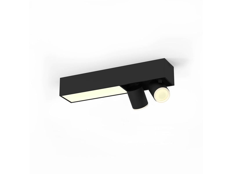 Philips Hue Centris 2-er Spots 5.7W - schwarz