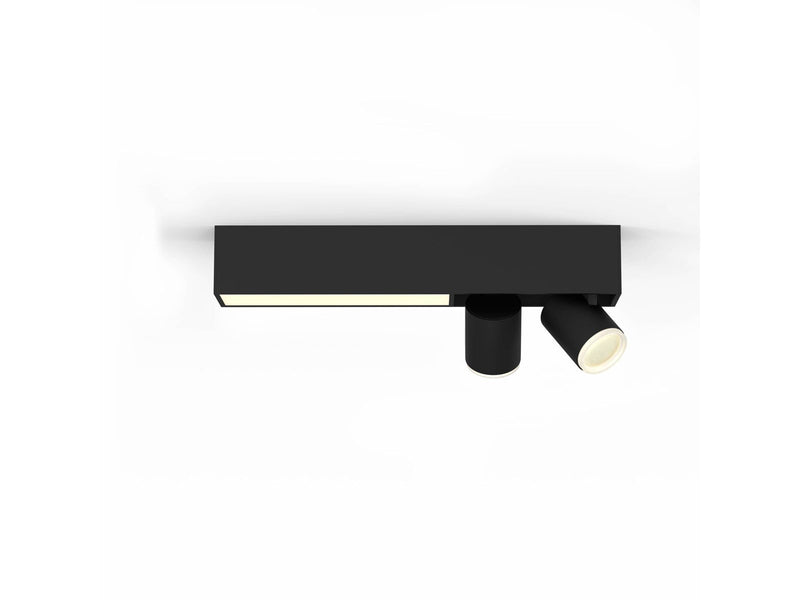 Philips Hue Centris 2-er Spots 5.7W - schwarz