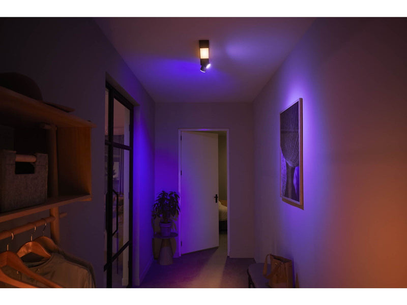 Philips Hue Centris 2-er Spots 5.7W - schwarz