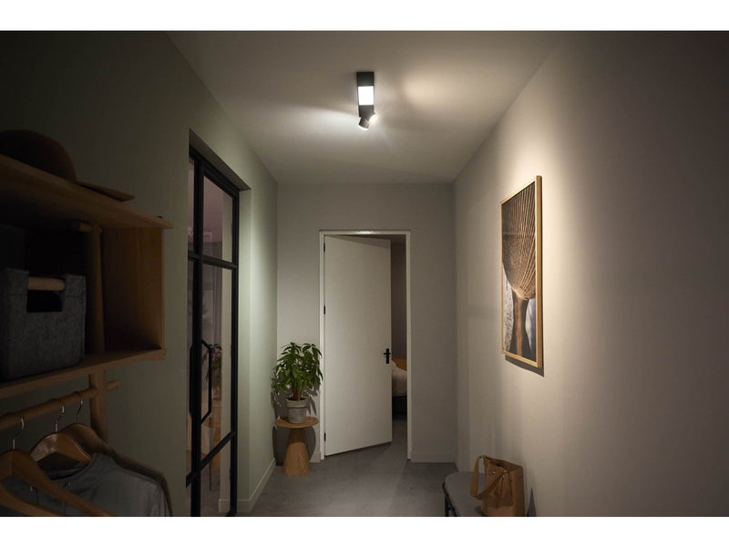 Philips Hue Centris 2-er Spots 5.7W - schwarz