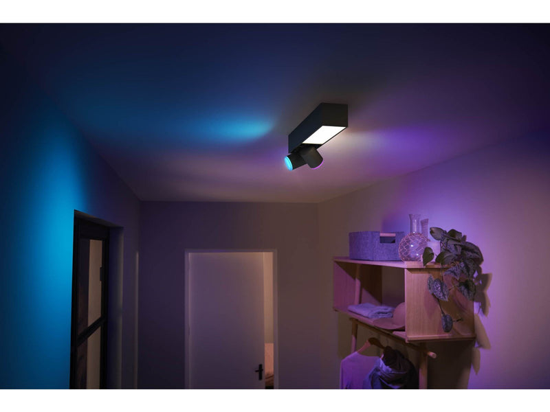 Philips Hue Centris 2-er Spots 5.7W - schwarz