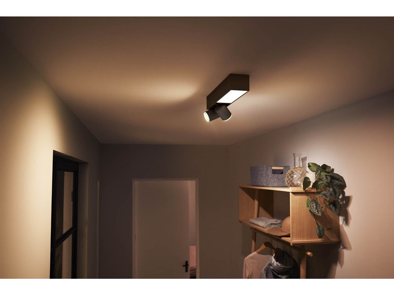 Philips Hue Centris 2-er Spots 5.7W - schwarz
