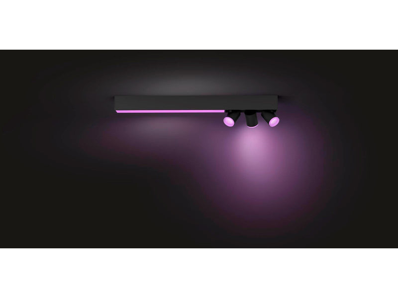 Philips Hue Centris 3-er Spots 5.7W - schwarz