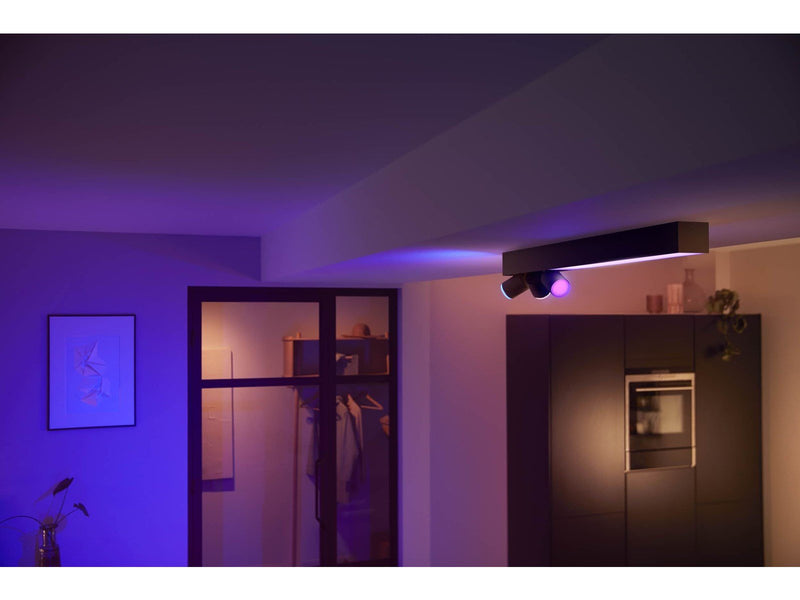 Philips Hue Centris 3-er Spots 5.7W - schwarz
