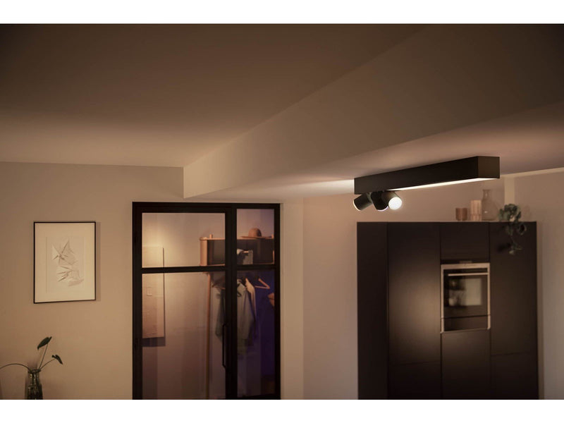 Philips Hue Centris 3-er Spots 5.7W - schwarz
