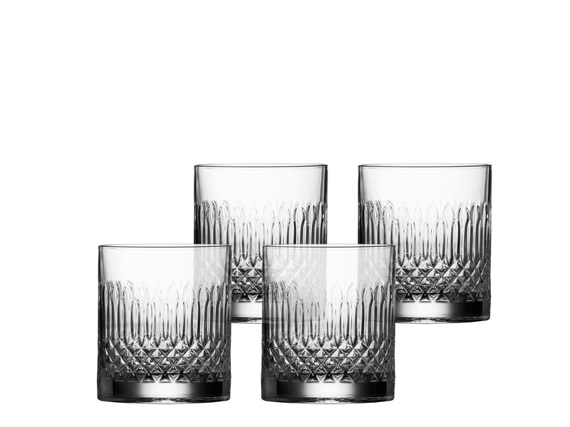 Luigi Bormioli Diamante water/whiskey glass - 4 pcs