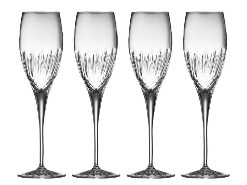 Luigi Bormioli Diamante champagne glass 4 pcs