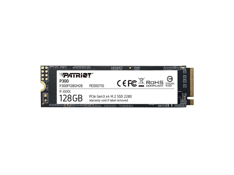 Patriot P300 SSD - 128GB - M.2 2280 - PCIe 3.0