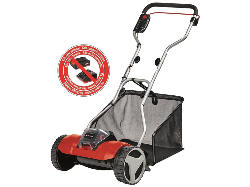 Einhell Akku-Rasenmäher Cordless Cylinder Lawn Mower GE-HM 18/38 Li-Solo