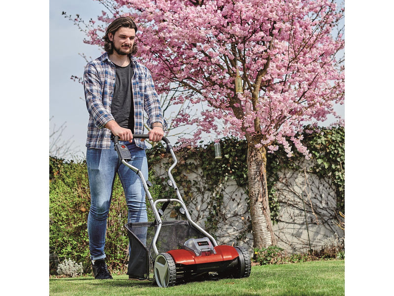Einhell Akku-Rasenmäher Cordless Cylinder Lawn Mower GE-HM 18/38 Li-Solo