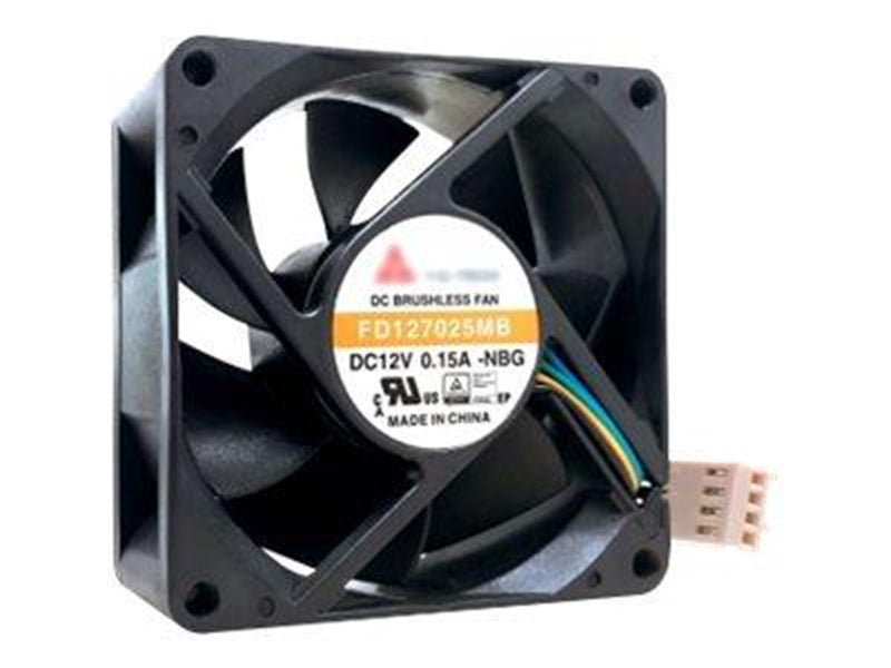 QNAP 70X70X25MM FAN 12V 4PIN - Gehäuselüfter - 70mm - Schwarz