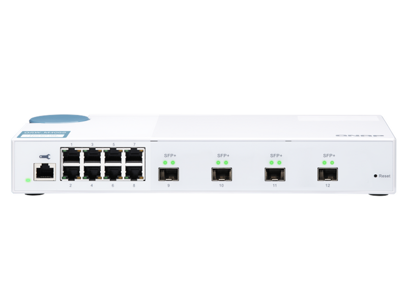QNAP QSW-M408S 10GbE Layer 2 Web Managed Switch