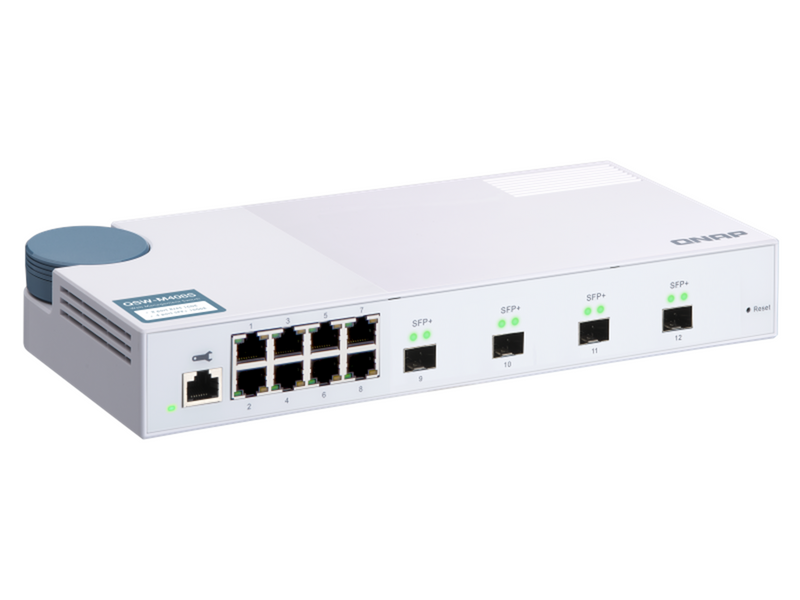 QNAP QSW-M408S 10GbE Layer 2 Web Managed Switch