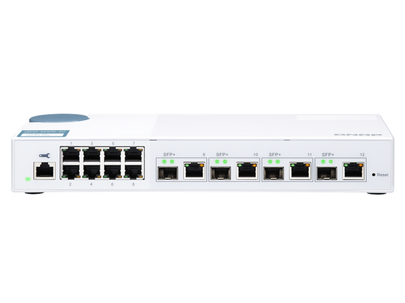 QNAP QSW-M408-4C 10GbE Layer 2 Web Managed Switch