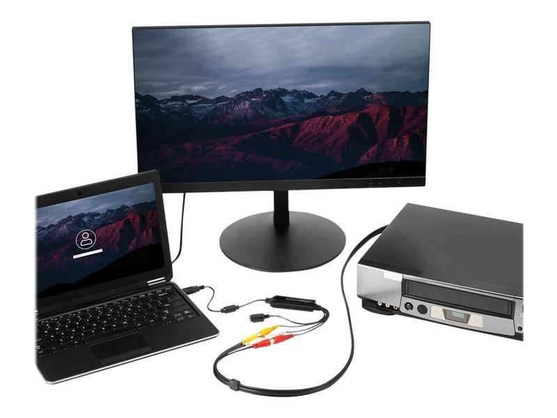 StarTech.com USB Video Capture Adapter - S Video / Composite to USB 2.0 Video Capture Cable with TWAIN Support - Analog to Digit