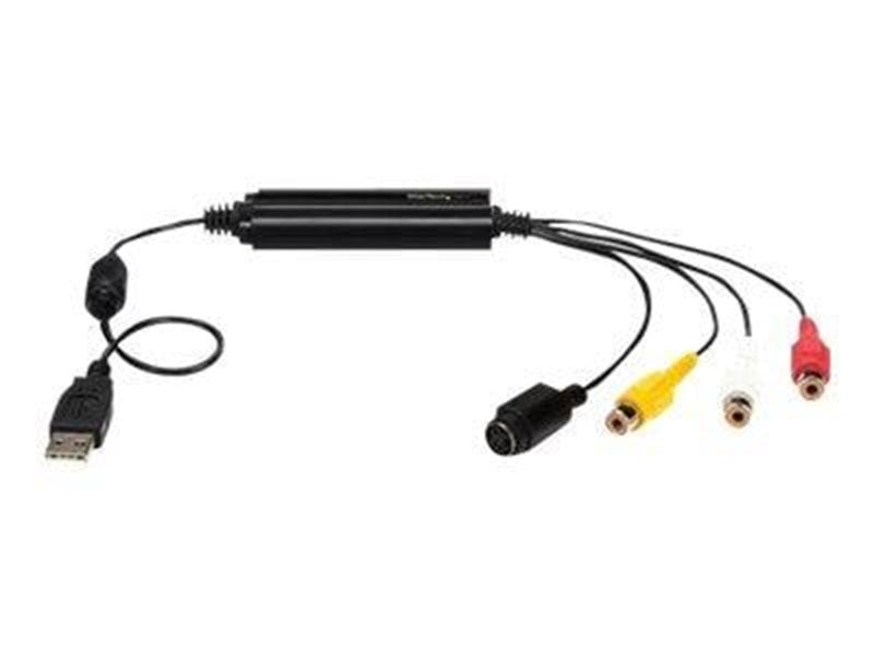 StarTech.com USB Video Capture Adapter - S Video / Composite to USB 2.0 Video Capture Cable with TWAIN Support - Analog to Digit