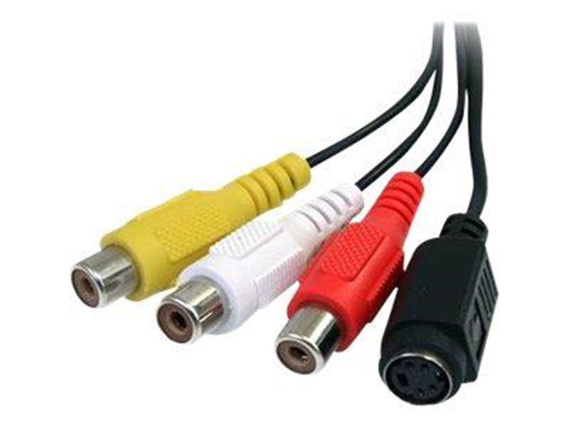 StarTech.com USB Video Capture Adapter - S Video / Composite to USB 2.0 Video Capture Cable with TWAIN Support - Analog to Digit