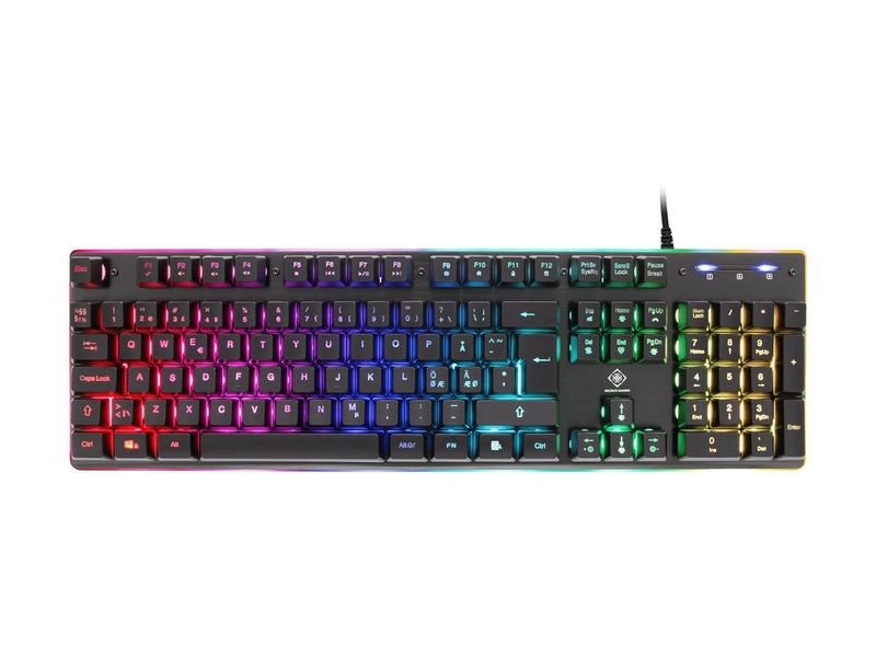 Deltaco GAMING - Gaming Tastaturen - Nordisch - Schwarz