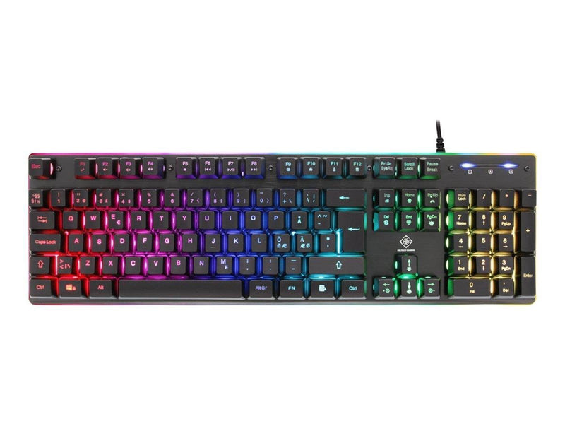 Deltaco GAMING - Gaming Tastaturen - Nordisch - Schwarz