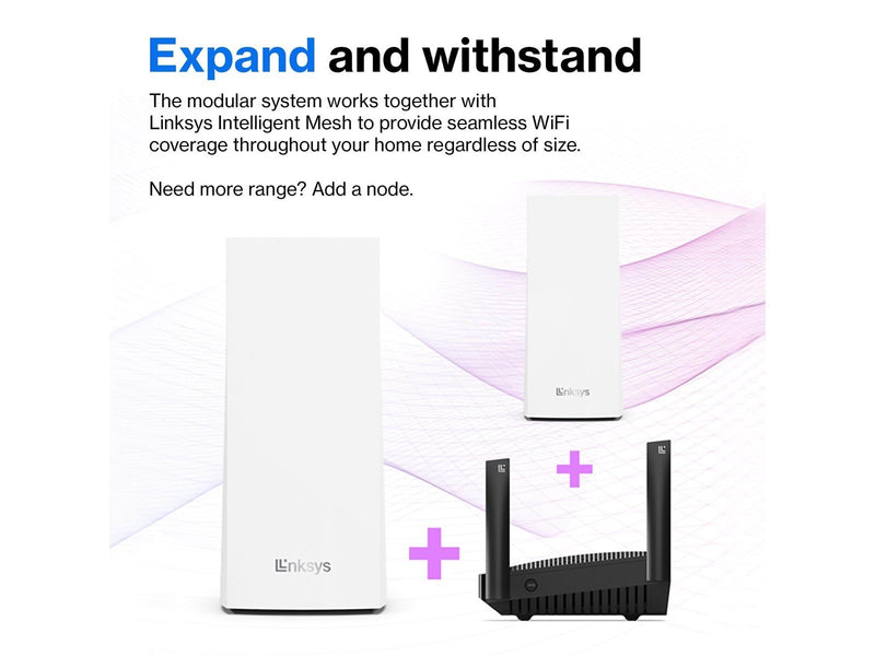 Linksys Max-Stream MR7350 Dual-Band AX1800 Mesh - Wireless router Wi-Fi 6