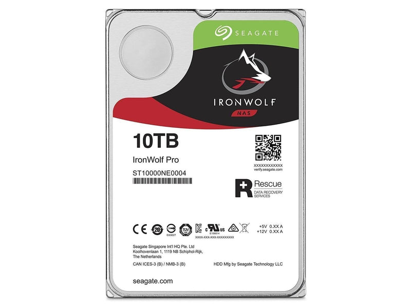 Seagate IronWolf Pro ST12000NEA008 - 12TB - Festplatten - ST12000NEA008 - SATA-600 - 3.5"