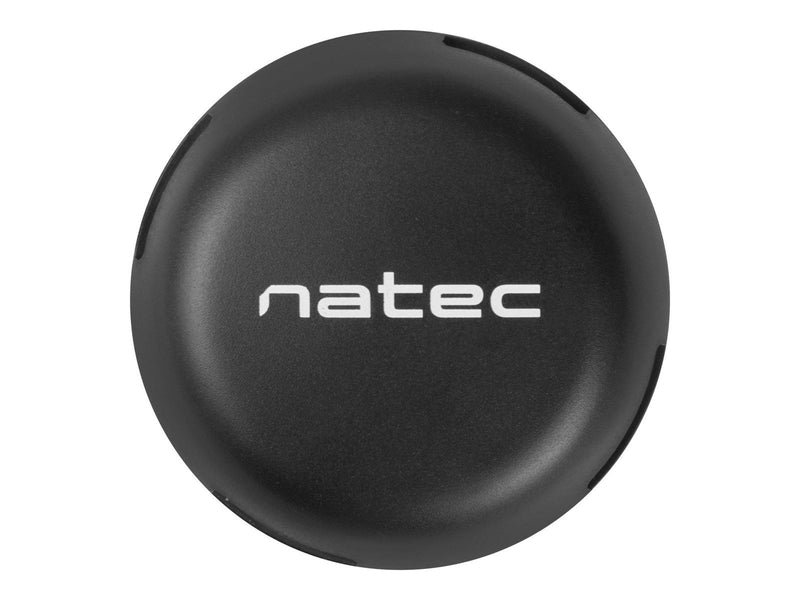 Natec Bumblebee - hub - 4 ports USB-Hubs - 4 - Schwarz