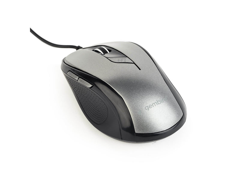 Gembird Wired optical mouse 6B-01 - Maus (Grau)
