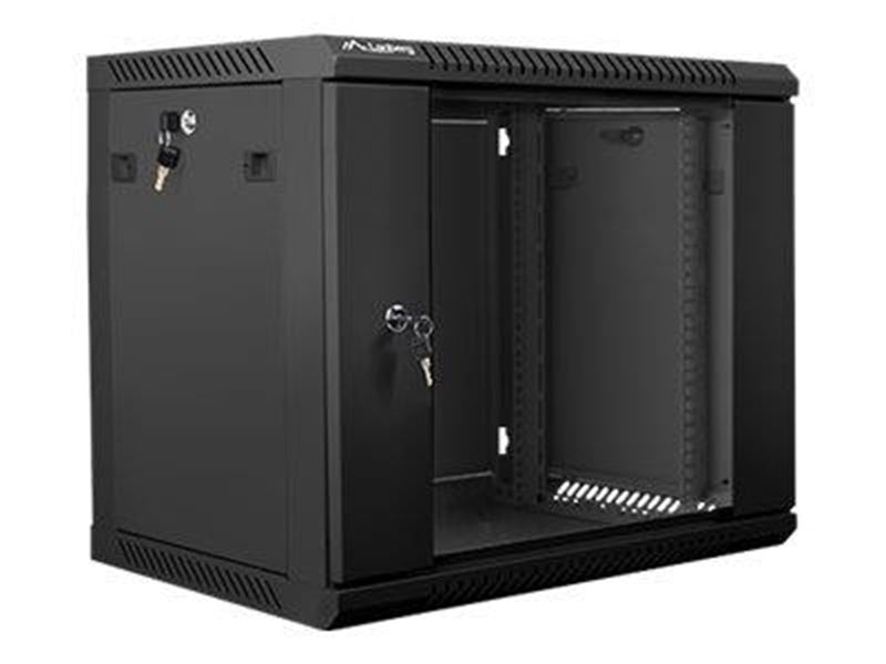 Lanberg WF01-6409-10B - 9U Wall-Mounted Rack Cabinet