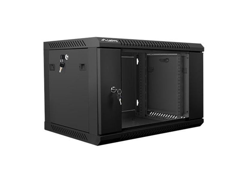 Lanberg WF01-6406-10B - 6U - Wall Mount Rack Cabinet