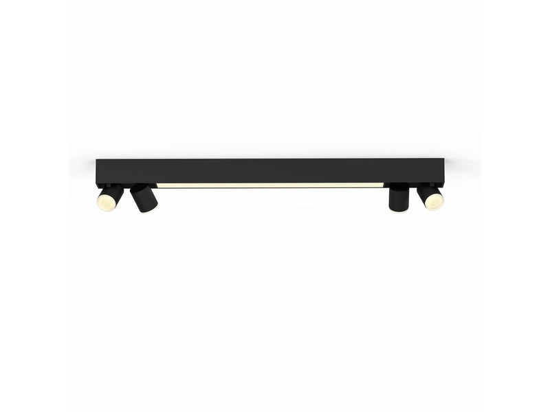 Philips Hue Centris 4-er Spots 5.7W - schwarz