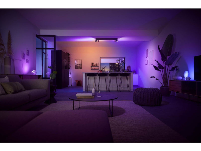 Philips Hue Centris 4-er Spots 5.7W - schwarz