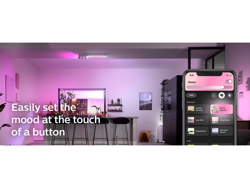 Philips Hue Centris 4-er Spots 5.7W - weiß
