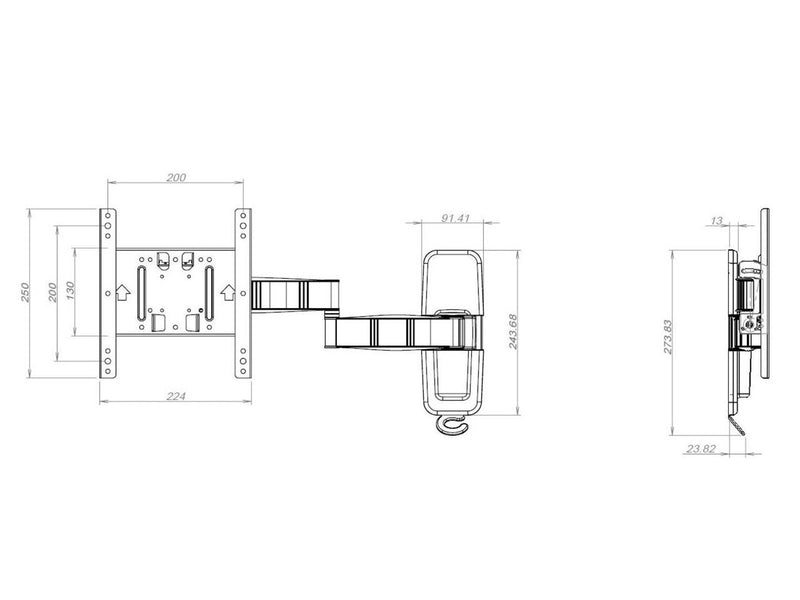 Multibrackets Montagepaket