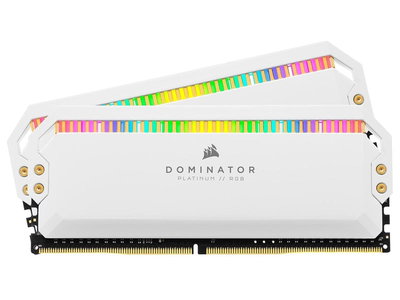 Corsair Dominator Platinum RGB DDR4-3200 - 16GB - CL16 - Dual Channel (2 pcs) - Intel XMP - Weiß mit RGB