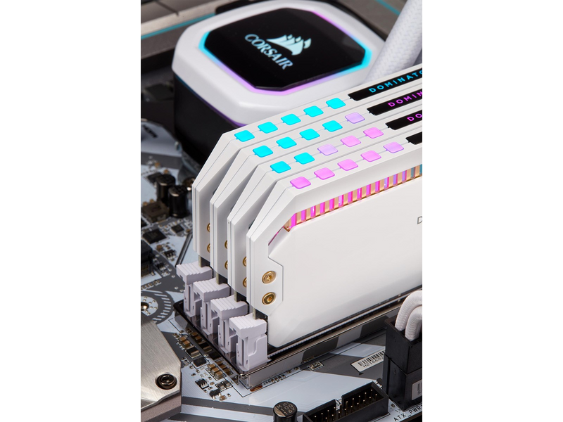 Corsair Dominator Platinum RGB DDR4-3600 - 32GB - CL18 - Quad Channel (4 pcs) - Intel XMP - Weiß mit RGB