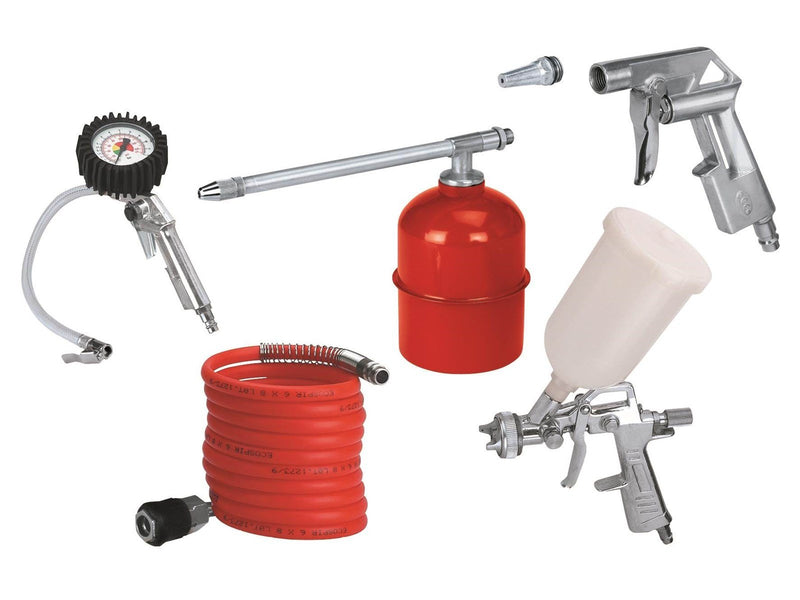 Einhell Air Compressor Accessory Druckluftset Profi 5-tlg