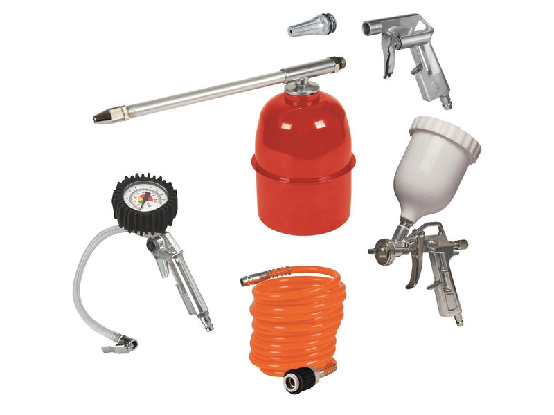 Einhell Air Compressor Accessory Druckluftset Profi 5-tlg