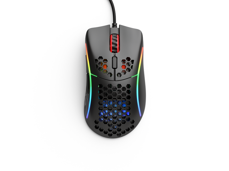 Glorious Model D- (Small) - Matte Black - Gaming Maus (Schwarz mit RGB)