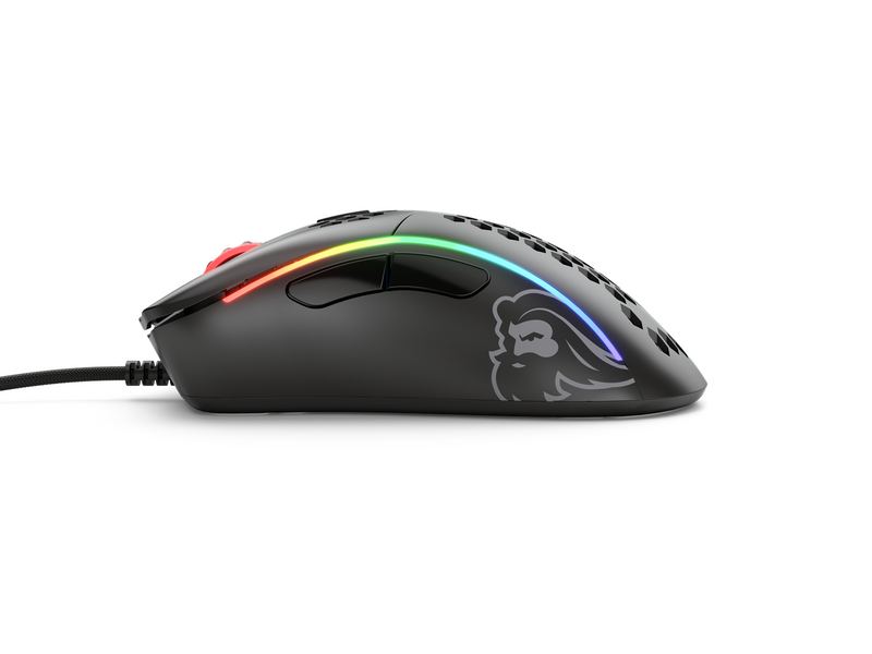 Glorious Model D- (Small) - Matte Black - Gaming Maus (Schwarz mit RGB)