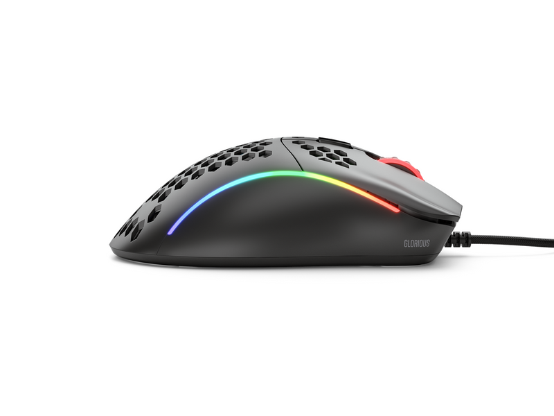 Glorious Model D- (Small) - Matte Black - Gaming Maus (Schwarz mit RGB)