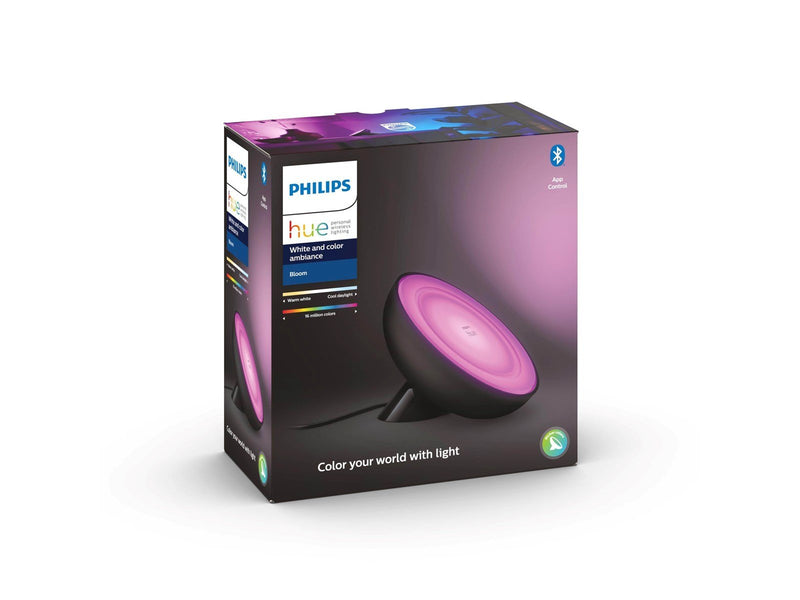 Philips Hue Bloom Tragbare Tischleuchte - BT - Schwarz