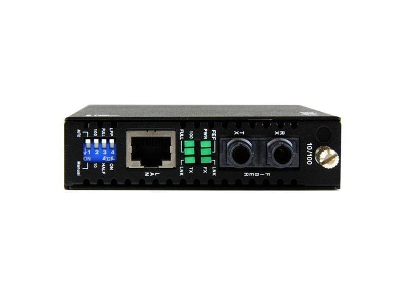 StarTech.com 10/100 Mbps MM Fiber Media Konverter ST 2 km