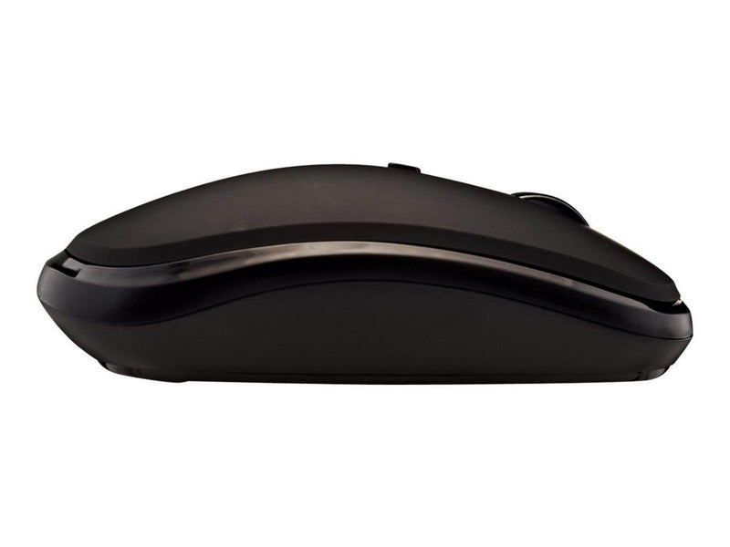 V7 MW550BT - mouse - Bluetooth 2.4 GHz - black - Maus (Schwarz)