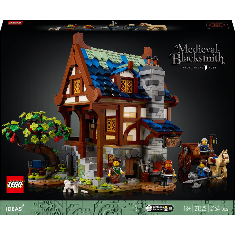 LEGO® Ideas Mittelalterliche Schmiede 21325