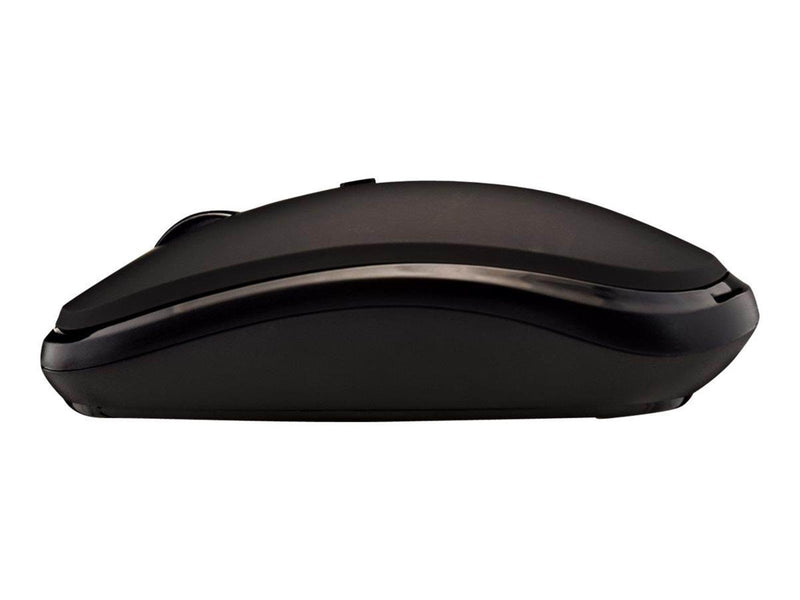 V7 MW550BT - mouse - Bluetooth 2.4 GHz - black - Maus (Schwarz)